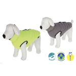 Leopet cappottino imbottito double face "Charmonix" grigio/giallo