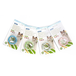 Nobleza Collare anti pulci per cane e gatto con olio di neem e citronella