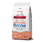 Monge Natural Superpremium Mini Adult Monoprotein Salmone con Riso - 2,5 kg